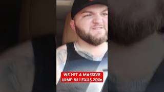 We hit a JUMP in my Lexus NX200t!