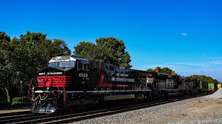 NS Saturday June Railfanning at Spartanburg with NS 4822 on NS 24X 6/22/24