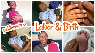 My Birth and Labor Story/Vlog||Recovery|| Body Changes ||petite mama