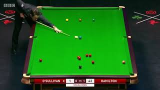 Ronnie O'Sullivan vs Anthony Hamilton   2020 Welsh Open