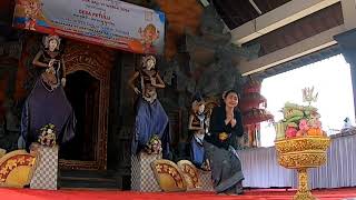 Juara Satu Lomba Mesatua Bali Desa Petulu Ubud, Ni Timun Mas