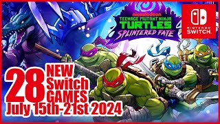 Upcoming Nintendo Switch Games (Week of July 15th-21st 2024)