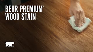 BEHR® Paint: Appreciation ft. BEHR PREMIUM™ Wood Stain