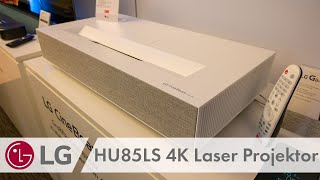 LG HU85LS - CineBeam 4K HDR Laser Projektor 2019 mit 2.700 Lumen!