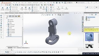 How to design Bearing Block in solidworks