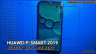 HUAWEI P-SMART 2019 - (POT-LX1AF) -  LCD SCREEN REPLACEMENT - CHANGE DISPLAY