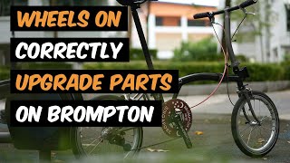 How to reload the Brompton wheelset properly?