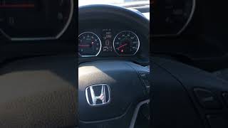 How To Reset The Oil Life Percentage On A 2008 Honda CRV Maintenance Reminder Light