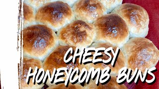 Cheesy honeycomb buns, super delicious, easy to bake!