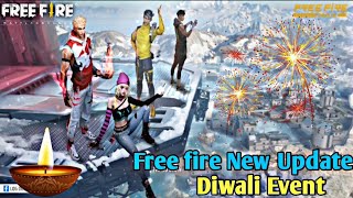 Free fire New Update 🤯 Diwali Event 🎇🪔 Garena free fire -