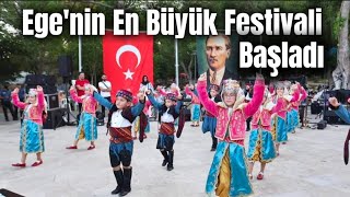 Muhteşem Açılışta Minik Efeler Tavas Zeybeği İle Parmak Isırttı