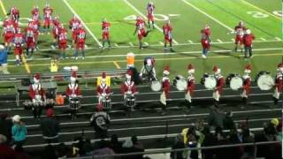 10/28/11 Halftime Drumline Show - Old Mill High School Drumline