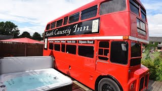 The Vintage Double-Decker London Bus Transformed Into A Luxury B&B