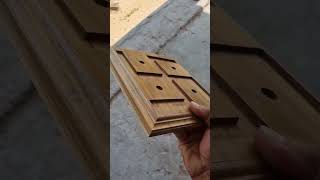 wood swastik making ||wood swastik || लकड़ी का स्वास्तिक #woodworking #swastik #shorts