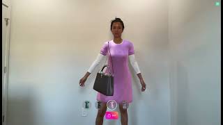 Combined AR Virtual Dress and Handbag Try-on by Geenee