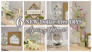 6 NEW DOLLAR TREE SPRING DIYS! | SPRING DECORATING IDEAS