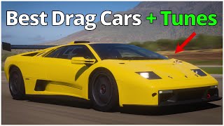 Forza Horizon 5 - Top 5 FASTEST Drag Cars WITH TUNES! (Best Drag Cars FH5)