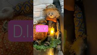 DIY Пугало своими руками. #diy #handmade #art #homedecor #toys #home #ручная #craft #diycrafts