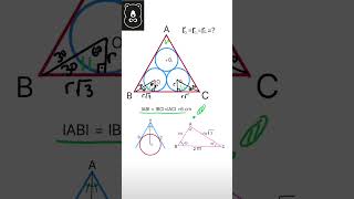 Finding Radius in a Circle | #radiusofcircle #tangent #triangle #geometry #maths #visuallearning