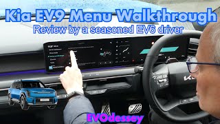 Kia EV9 Infotainment Menu Walk through & review by a seasoned EV6 driver…