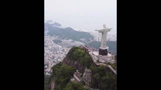 The statue of Christ the Redeemer, Brazil