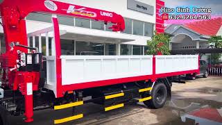 ISUZU FRR650 | Cẩu Unic 340K | Mới Nhất Giá Cạnh Tranh 2024