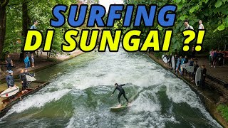 BERENANG DI SUNGAI JERMAN, BAHKAN DIPAKE BUAT SURFING 😱😱😱