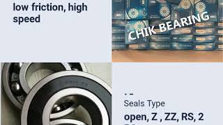 6200 z zr 2rs deep groove ball bearing 6200-zz 6200-2rs bella@chikbearing.com