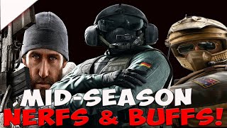 HUGE Nerfs Coming In Mid-Season Balance | Rainbow Six Siege Patch Notes