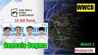 Genesis Dogma WWCD PMGC 2021 League East Super Weekend 2 Day 1   PUBG MOBILE Global Championship