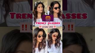 Meesho Sunglasses Under ₹200 😍 #meesho #meeshofinds #meeshosareehaul