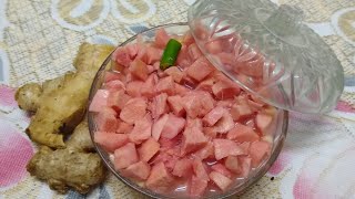 ADRAK KA ACHAR | GINGER PICKLE | NUTRITIVE RECIPE