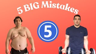 5 weight loss mistakes ruining your progress STOP making these!