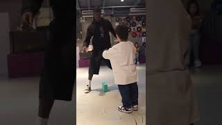 4 years old footwork