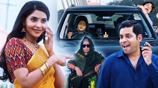 Aishwarya Lekshmi Marriage Looks Car Rasing Comedy Scene || Godse Movie || WOW TELUGU MOVIES