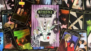 Beetlejuice Tarot by Casey Gilly, Abigail Larson | Flipthrough, Guidebook, Pairings