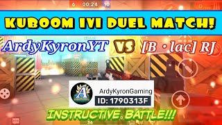 ArdyKyronGaming VS [B • lac] RJ | KUBOOM INSTRUCTIVE 1V1 DUEL!!!