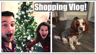 Christmas and Puppy SHOPPING!