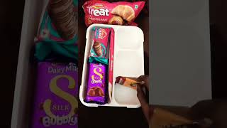 Filling Platter with Chocolates #youtubeshorts  #shortsviral  #satisfying #ytviral