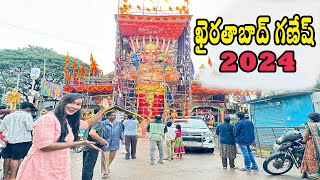 khairatabad ganesh 2024 !! Khairathabad Latest video !! Khairathabad Ganesh full details in telugu