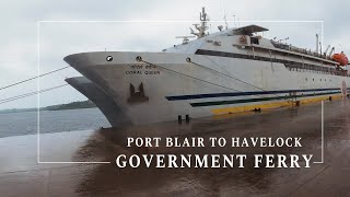 How to book government ferry in Andaman | Port Blair to havelock(swaraj dweep) ferry