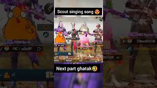 Scout singing song part II 😍😍🤗♥️#Shorts #short #youtubeshort #Jonathan #Punk #pubg