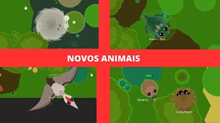 "Mope.io" JOGUEI COM OS NOVOS ANIMAIS E NOVO BIOMA, NO MOPE ANTIGO #bettermope #mope #animals #novo