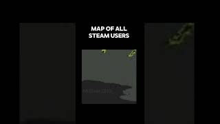 MAP OF ALL STEAM USERS @gelnox #memes