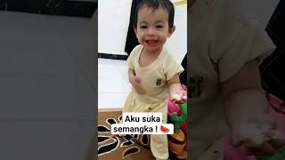 Bayi makan semangka #bayilucu #funnybaby #shorts