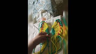 How to make Macrame Butterfly Design?