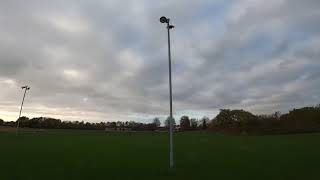 14.11.21 drone flight 4S messing around chasing Arrma Kraton 6S @GilboRC