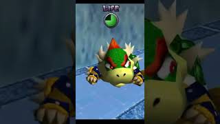 2D Bowser Fight in Mario 64!! #gaming #mario #nintendo #supermario #romhack