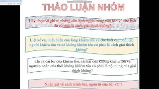 NV7   Tuan 26   Tiet 102   Tìm hiểu chung về phép lập luận giải thích