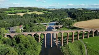 Aerial Drone: Leaderfoot Viaduct -- DJI Air2s vs Mini 3 Pro